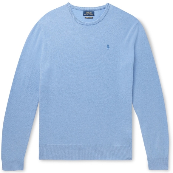 Ralph Lauren light blue crew neck sweater - Picture 1 of 4